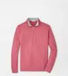 Peter Millar Zip Pullover Chili Red