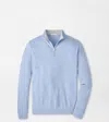 Peter Millar Zip Pullover Cottage Blue