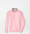 Peter Millar Zip Pullover Teaberry Pink