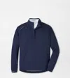 Peter Millar Zip Rain Shell Navy In Blue
