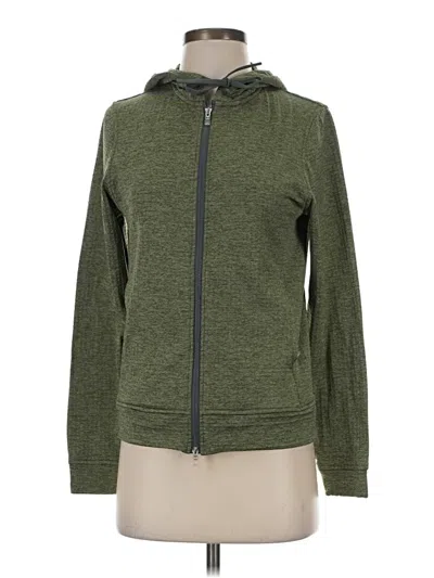 Pre-owned Peter Millar Zip Up Hoodie In Green
