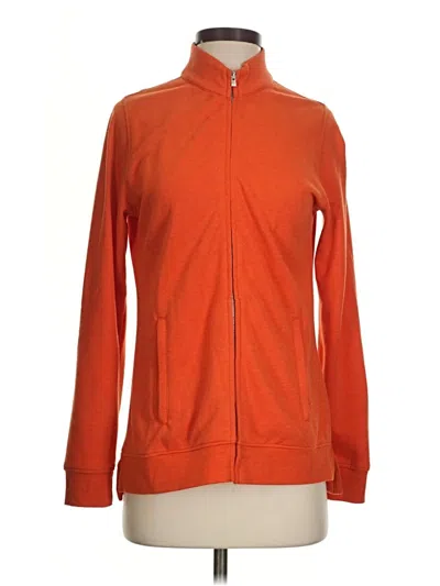 Pre-owned Peter Millar Zip Up Hoodie In Orange