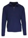 Peter Millar Crown Comfort Quarter Zip Pullover In Navy