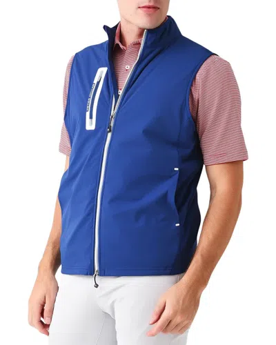 Peter Millar Hyperlight Fuse Hybrid Golf Vest In Blue