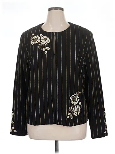 Pre-owned Peter Nygard Blazer Jacket In Black