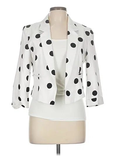 Pre-owned Peter Nygard Blazer Jacket In White