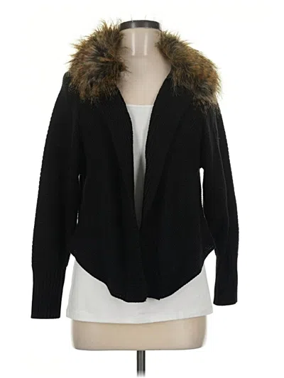 Pre-owned Peter Nygard Cardigan Sweater In Black