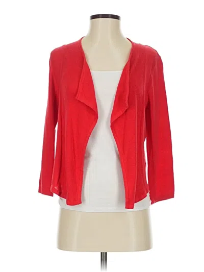 Pre-owned Peter Nygard Cardigan Sweater In Red