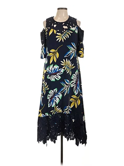 Pre-owned Peter Nygard Casual Dress In Blue