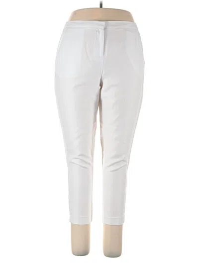Pre-owned Peter Nygard Casual Pants In White