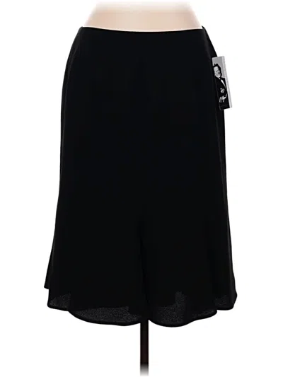 Peter Nygard Casual Skirt In Black