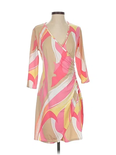 Pre-owned Peter Nygard Cocktail Dress In Pink