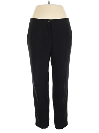 Pre-owned Peter Nygard Dress Pants In Black