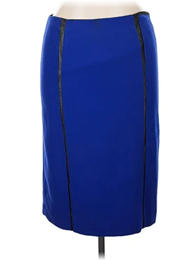 Pre-owned Peter Nygard Formal Skirt In Blue