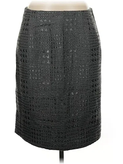 Pre-owned Peter Nygard Formal Skirt In Gray