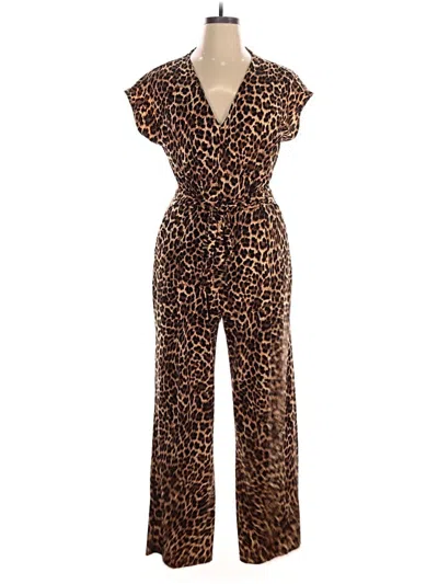 Pre-owned Peter Nygard Jumpsuit In Brown