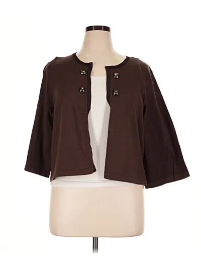 Pre-owned Peter Nygard Kimono In Brown