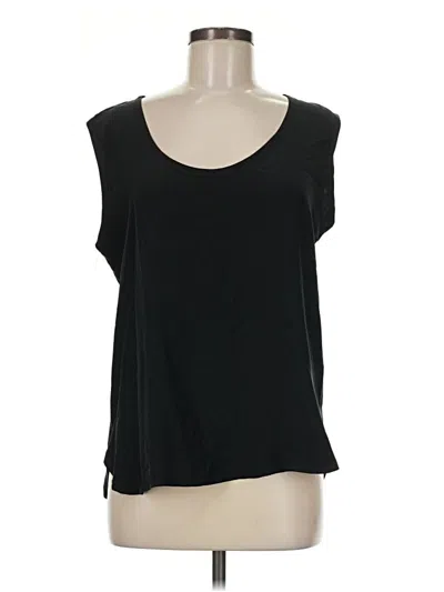 Pre-owned Peter Nygard Sleeveless T-shirt In Black