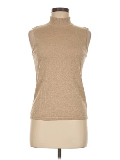 Pre-owned Peter Nygard Sweater Vest In Tan