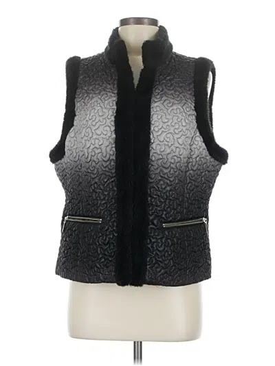 Pre-owned Peter Nygard Vest In Black