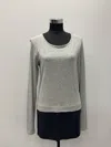 Peter O. Mahler Long Sleeve T-shirt In Grey/navy In Multi