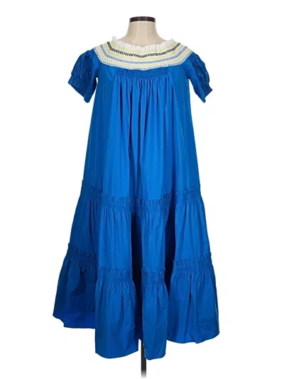 Pre-owned Peter Pilotto Casual Dress In Blue