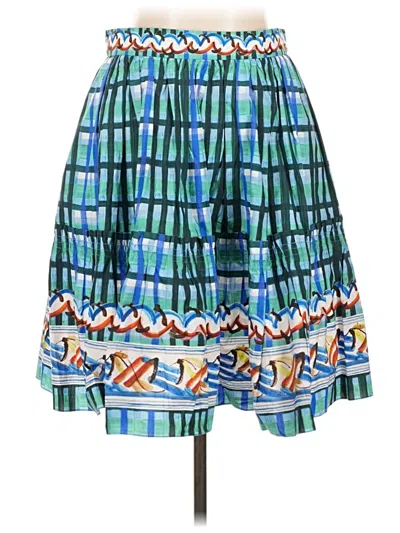 Pre-owned Peter Pilotto Casual Skirt In Blue