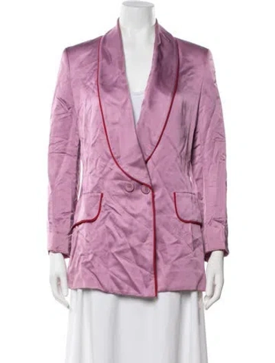 Pre-owned Peter Pilotto Coat In Purple