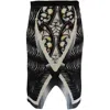 Peter Pilotto Eleni Print Skirt In Black Print Viscose In Black