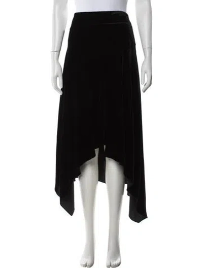 Pre-owned Peter Pilotto Long Skirt In Black