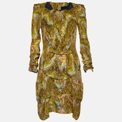 Peter Pilotto Multicolor Printed Silk Dress