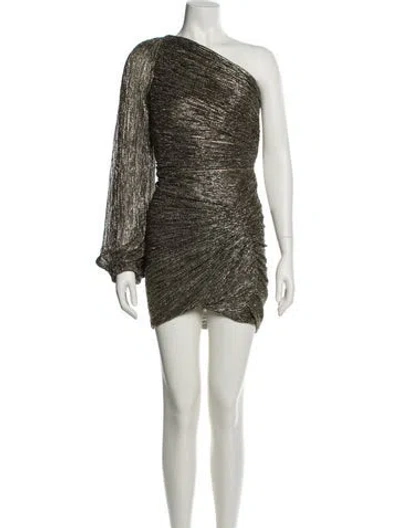 Pre-owned Peter Pilotto One-shoulder Mini Dress