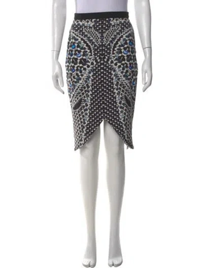 Pre-owned Peter Pilotto Printed Knee-length Skirt In Multi