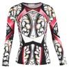 Peter Pilotto Printed Long Sleeve Top In Multicolor Viscose In Multi
