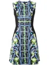 Peter Pilotto Printed Panel Dress In Multi