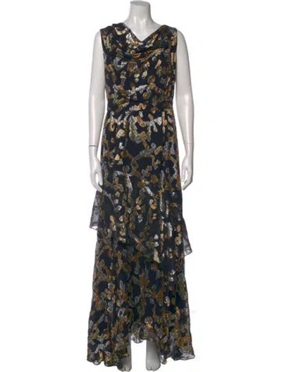 Pre-owned Peter Pilotto Silk Long Dress