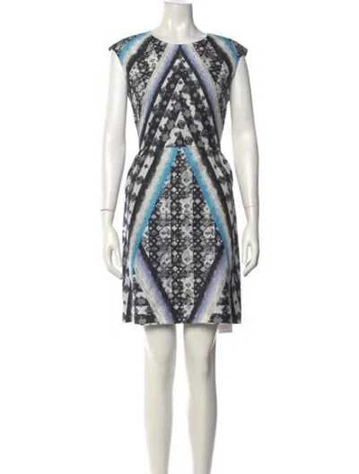 Pre-owned Peter Pilotto Silk Mini Dress In Multi