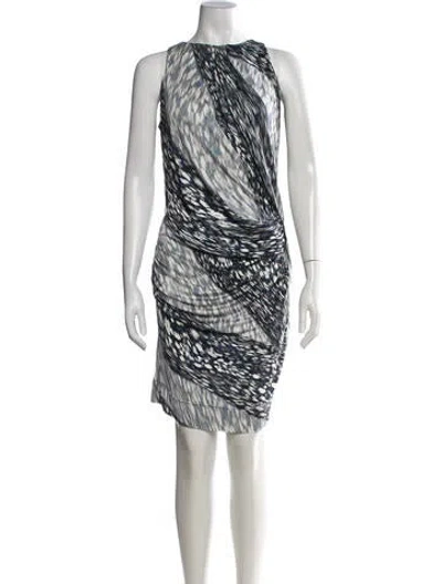 Pre-owned Peter Pilotto Silk Mini Dress In Multicolor