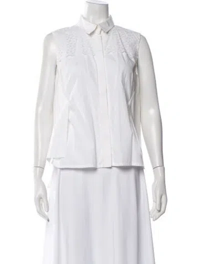 Pre-owned Peter Pilotto Sleeveless Top In Neutral