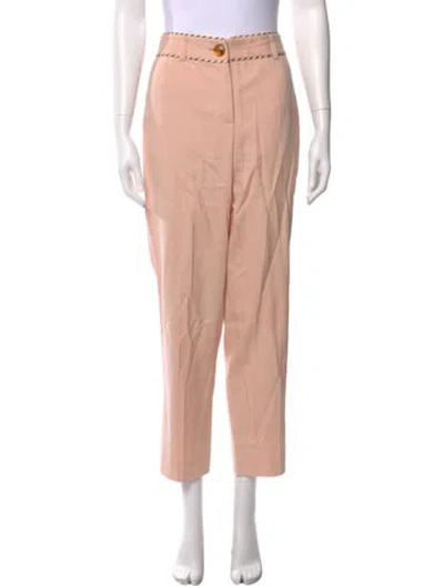 Pre-owned Peter Pilotto Straight Leg Pants In Pink