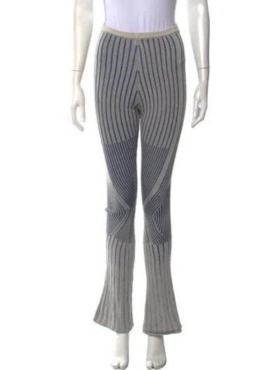 Pre-owned Peter Pilotto Vintage Flared Pants In Grey