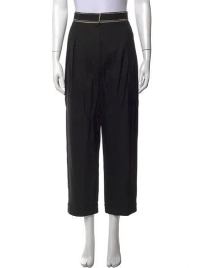 Pre-owned Peter Pilotto Wide Leg Pants In Black
