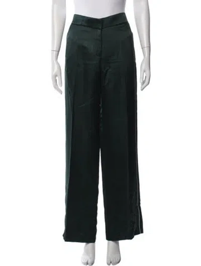 Pre-owned Peter Pilotto Wide Leg Pants In Green
