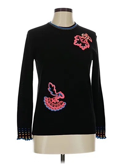 Pre-owned Peter Pilotto Wool Pullover Sweater In Black