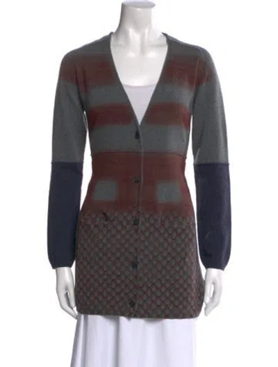 Pre-owned Peter Pilotto Wool Striped Sweater In Multi