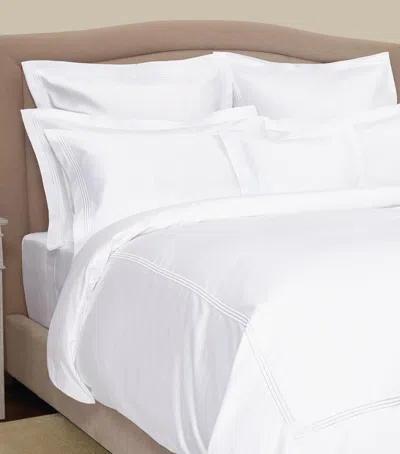 Peter Reed Lancaster Flat Sheet In White