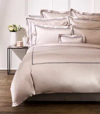 Peter Reed Pendle King Oxford Pillowcase In Gray