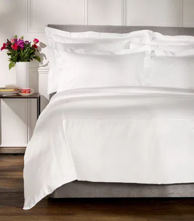 Peter Reed Wycollar King Flat Sheet (275cm X 295cm) In White