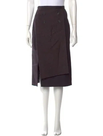 Pre-owned Peter Som 2008 Knee-length Skirt In Purple