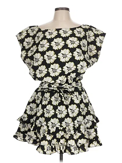 Pre-owned Peter Som Casual Dress In Black